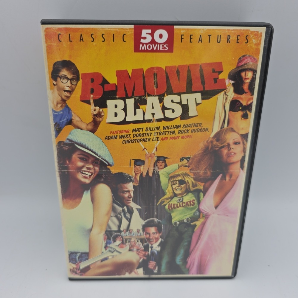 B-Movie Blast: 50 Movies DVD, 2014 13-Disc Set